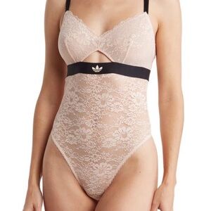 Adidas Women's Peach Lace Bodysuit